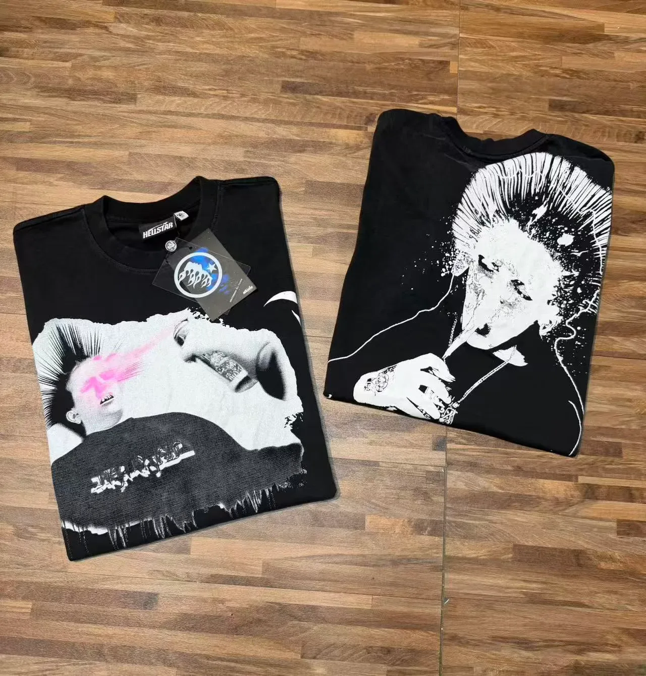 Hellstar 967 Graphic Print Oversized T-Shirt 4