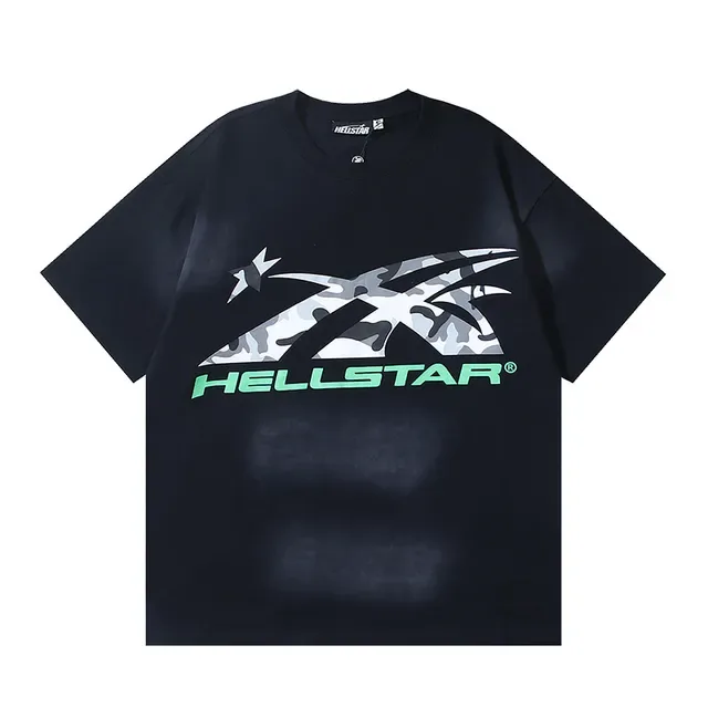 Hellstar Camo Graphic Oversized T-Shirt 2