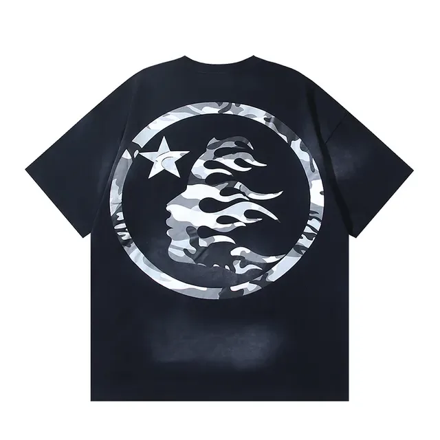 Hellstar Camo Graphic Oversized T-Shirt 3