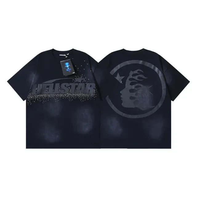 Hellstar Graphic Print Oversized Black T-Shirt 2