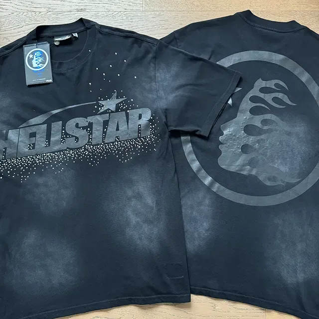 Hellstar Graphic Print Oversized Black T-Shirt 7