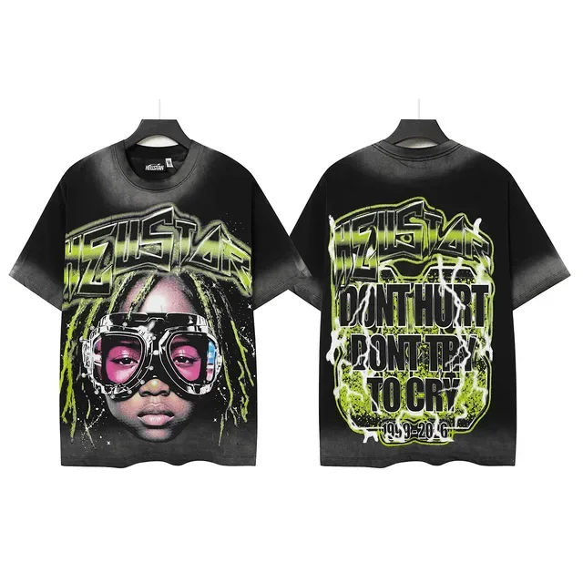Hellstar Graphic-Print Oversized T-Shirt 2
