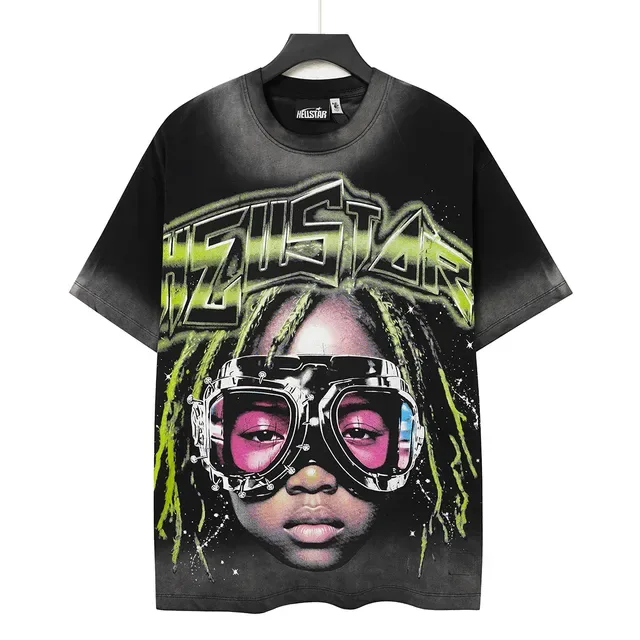 Hellstar Graphic-Print Oversized T-Shirt 3