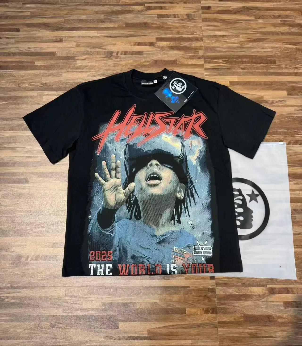 Hellstar Graphic Print Oversized T-Shirt 3