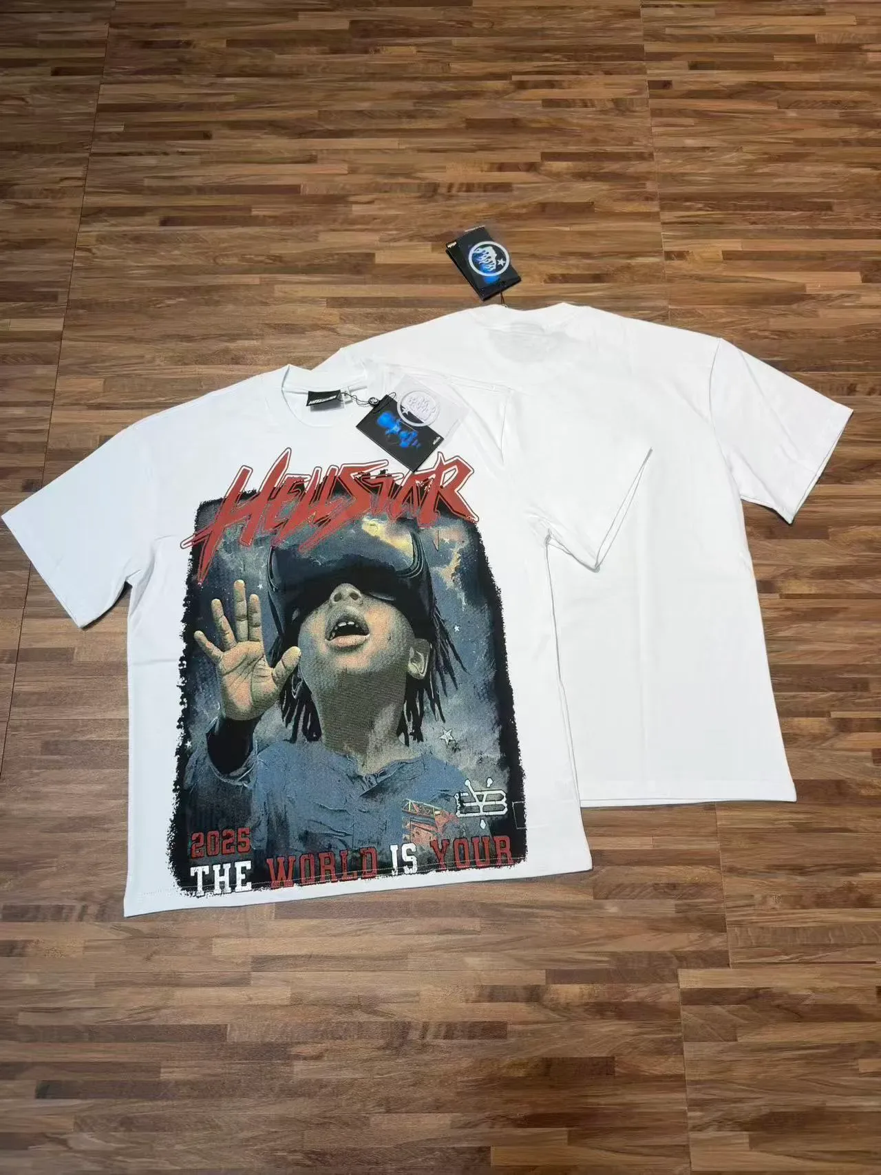 Hellstar Graphic Print Oversized T-Shirt 4