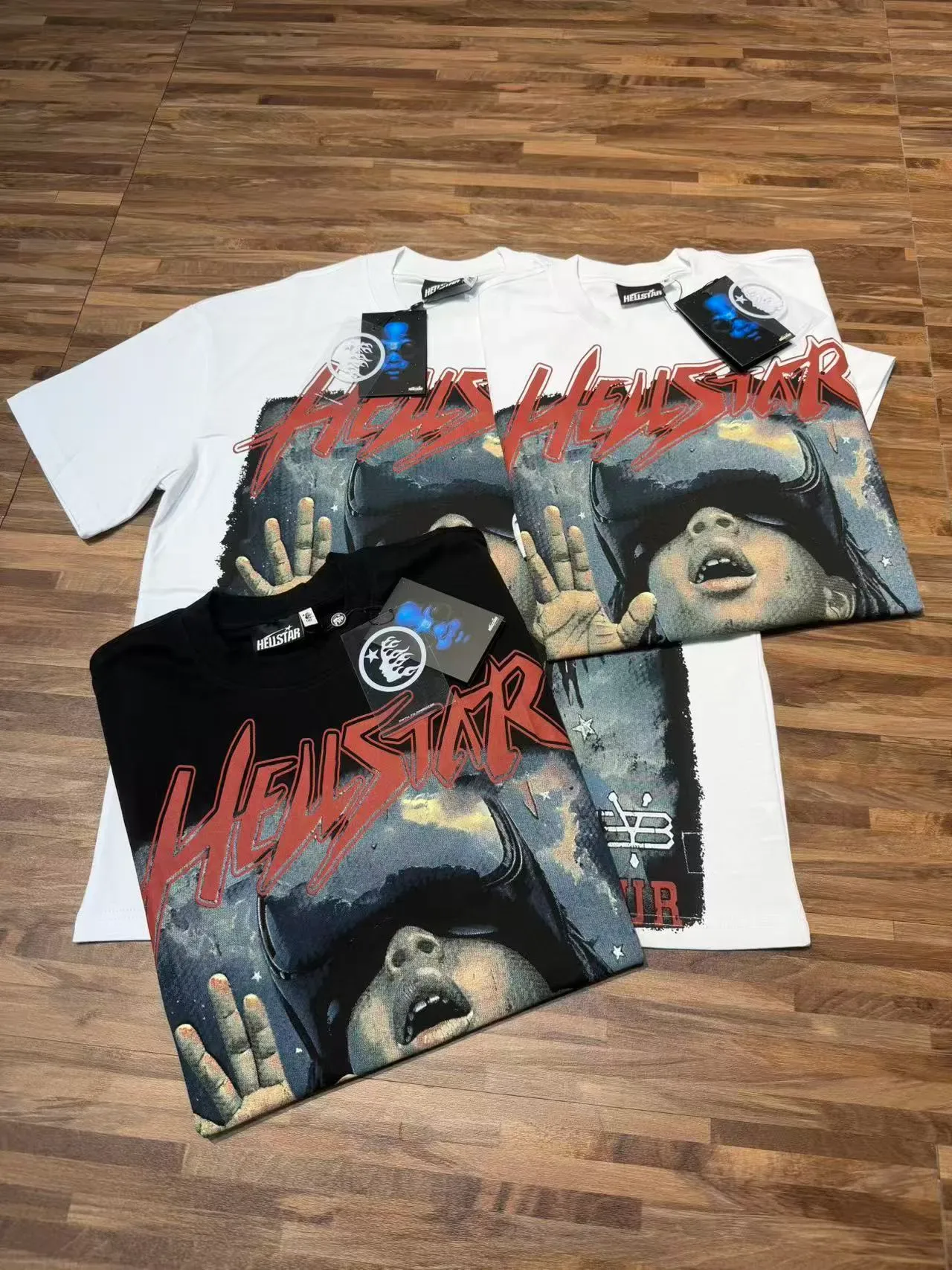 Hellstar Graphic Print Oversized T-Shirt 6