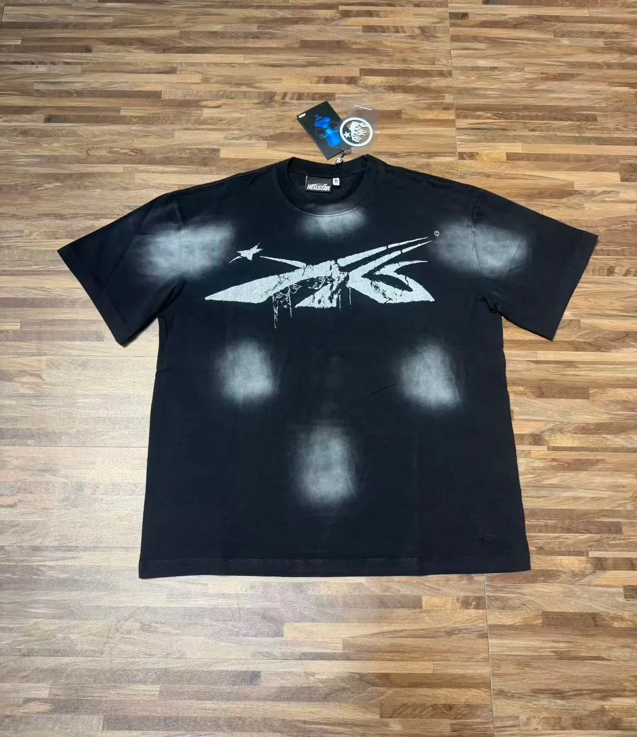 Hellstar Graphic Spray-Distress T-Shirt 3
