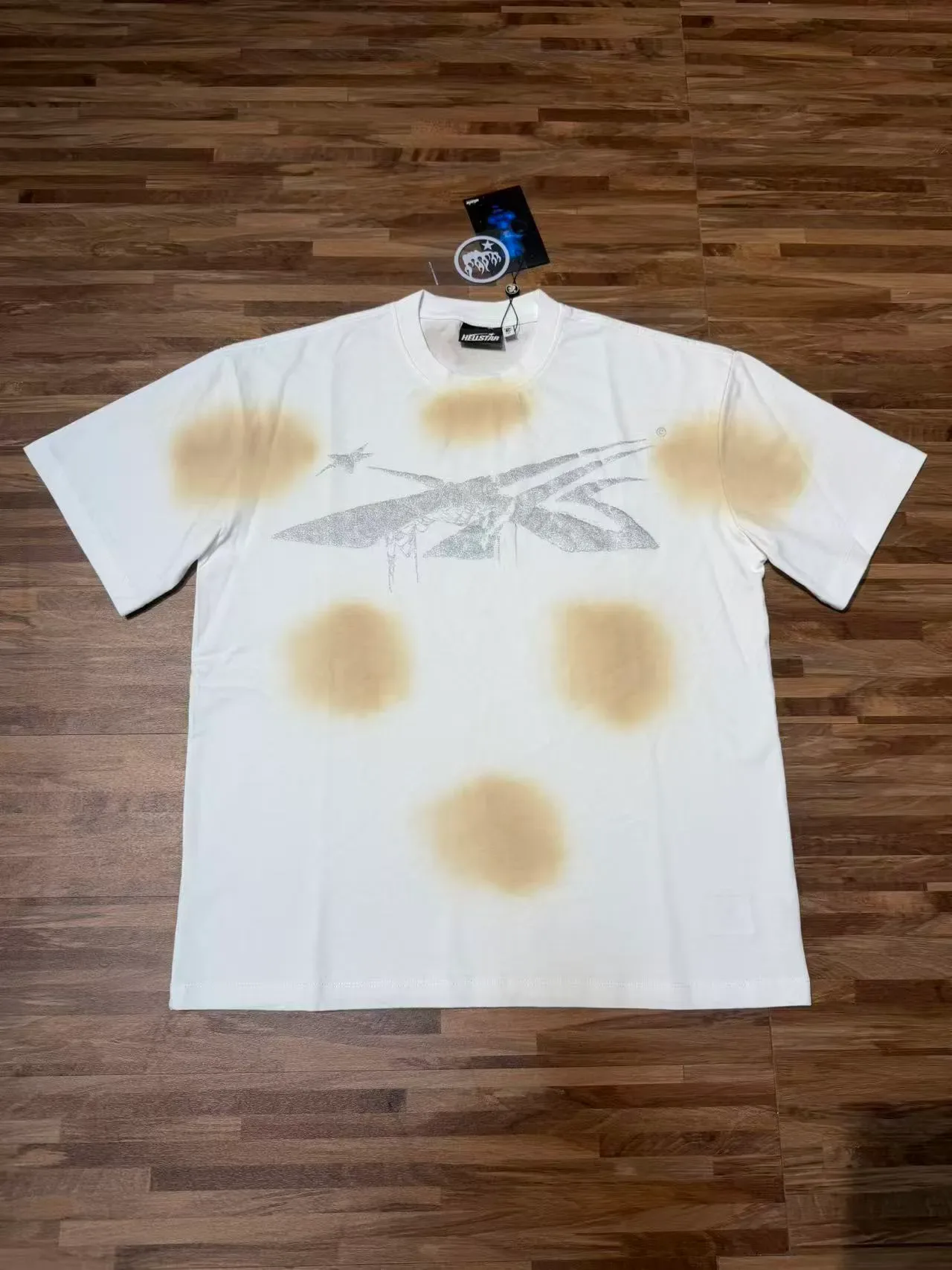Hellstar Graphic Spray-Distress T-Shirt 7