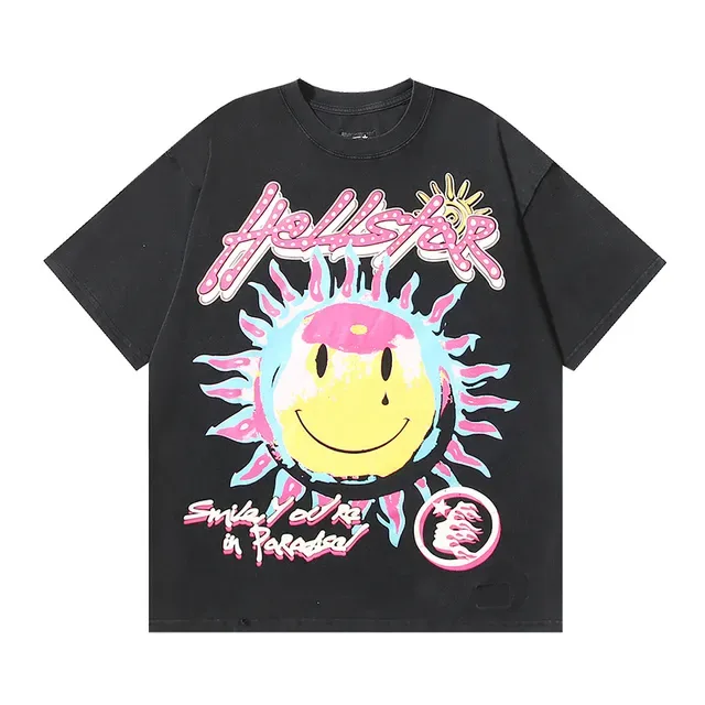 Hellstar Oversized Double-Sided Graphic Print Black T-Shirt 2