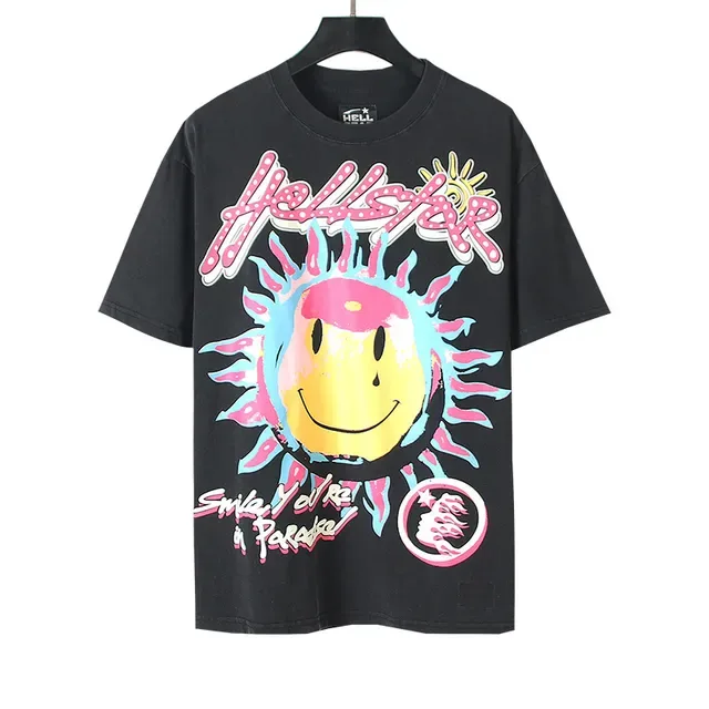 Hellstar Oversized Double-Sided Graphic Print Black T-Shirt 5
