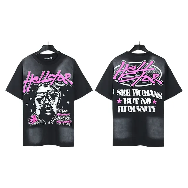 Hellstar Oversized Graphic Print Black T-Shirt 4