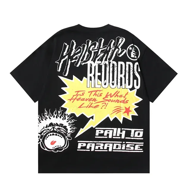 Camiseta gráfica oversized Hellstar Records 3