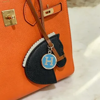 Hermès Birkin Orange Tangerine Structured Leather Tote Bag