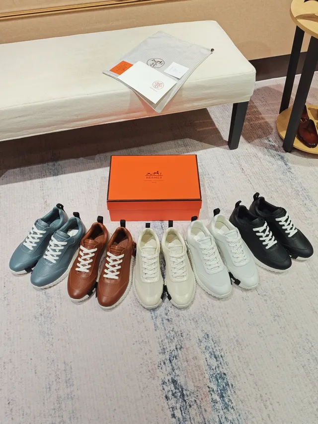 Hermès Oran Sneaker Black and White Lifestyle Sneakers 2