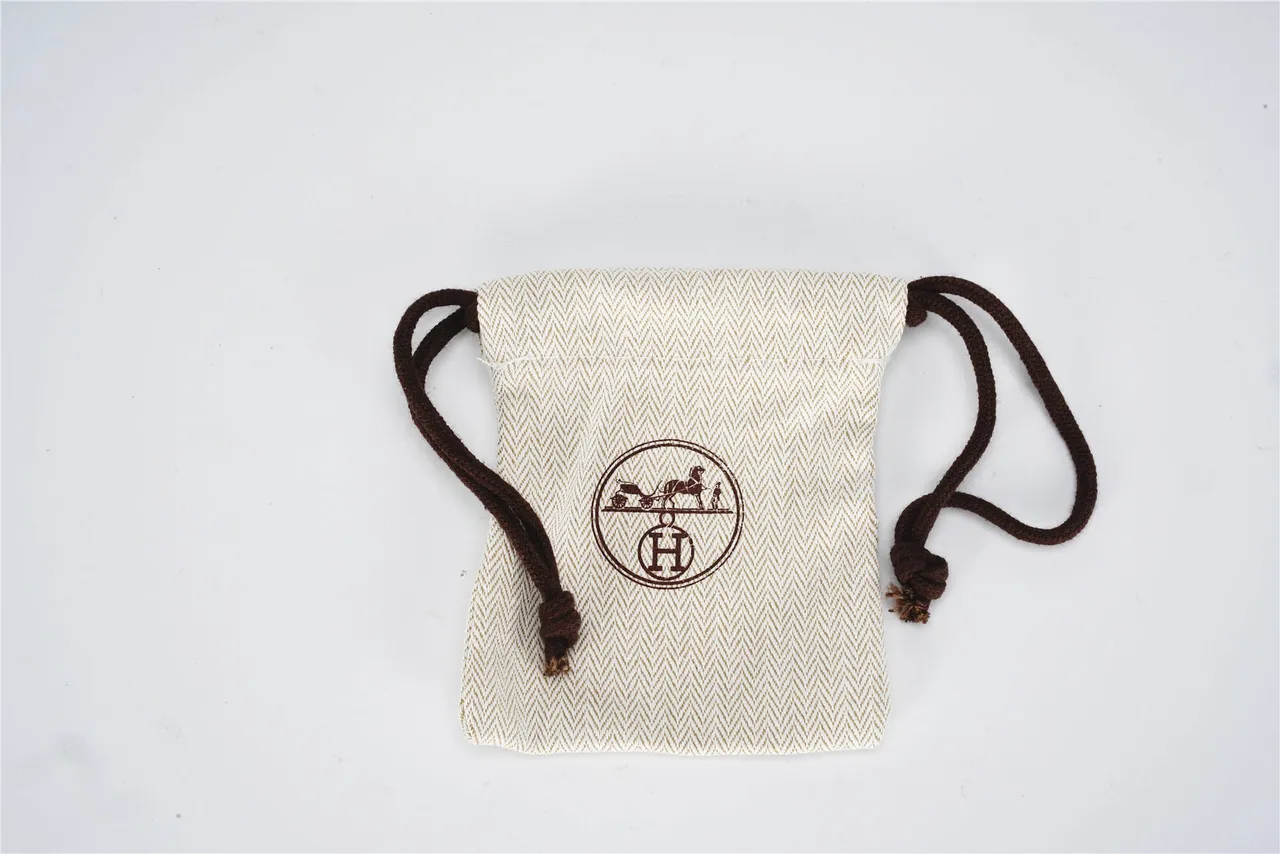 Hermès Orange Brown Paper Bag Rigid Box Handbag 5