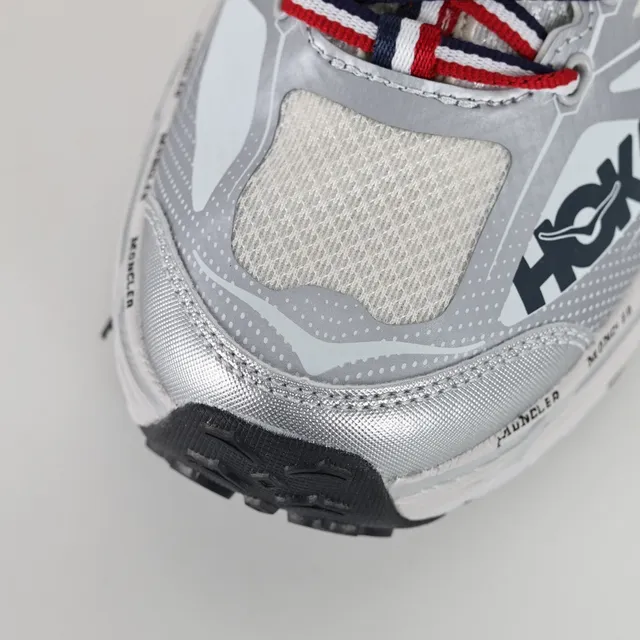 Hoka Mafate Speed argenté rouge marine chaussures de course 5
