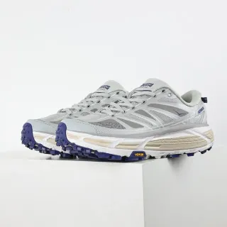 Hoka Speedgoat Gris Azul Silueta Malla Y Recubrimiento Sintético Superior Zapatillas de Running