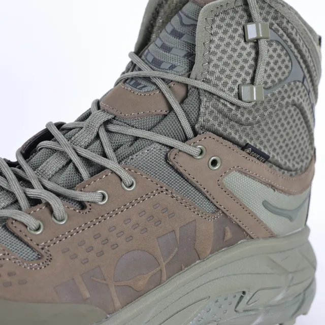 Hoka Speedgoat Hike Army Green Hiking Boots 6