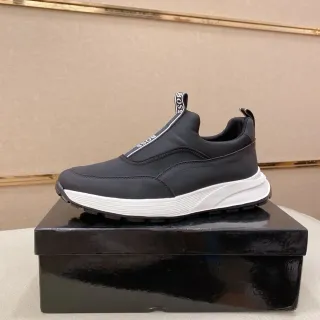 Hugo Boss Speed Trainer Black Slip-On Lifestyle Sneakers
