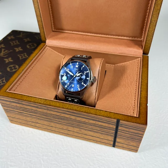 IWC Pilot's Watch Automatic Blue Dial Mechanical Watch 2
