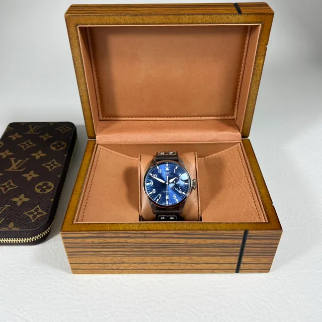 IWC Pilot's Watch Automatic Blue Dial Mechanical Watch 3