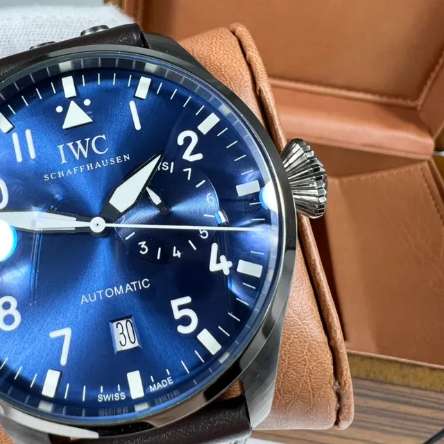 IWC Pilot's Watch Automatic Blue Dial Mechanical Watch 7
