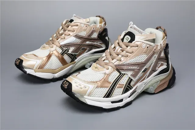 Kith Runner White/Brown Lifestyle Sneakers 5
