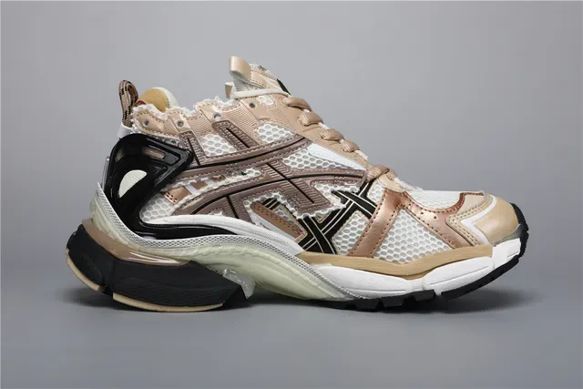 Kith Runner White/Brown Lifestyle Sneakers 8