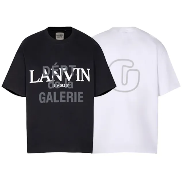 Lanvin Oversized Typographic Print T-Shirt 3
