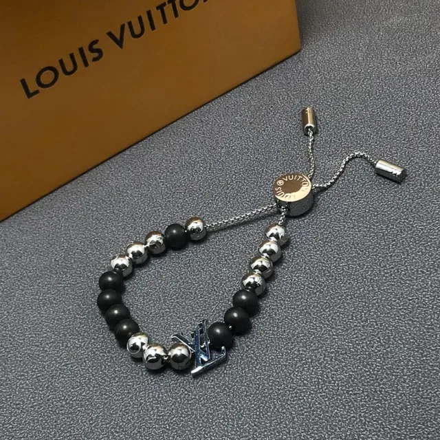 Louis Vuitton Beaded Monogram Charm Bracelet 3