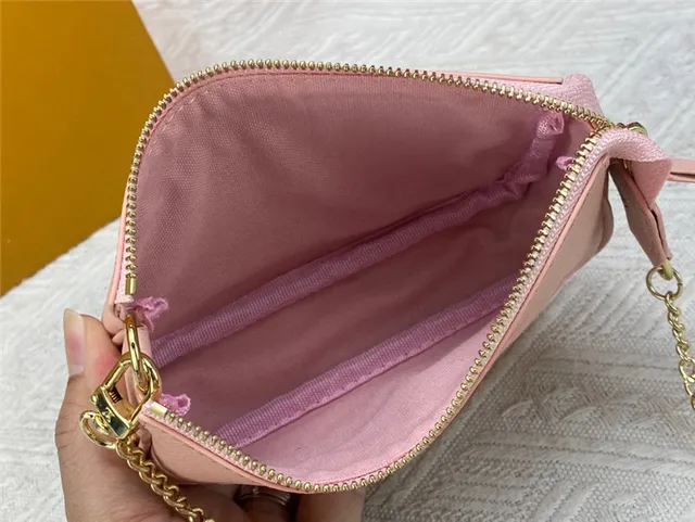 Louis Vuitton Beige Gold Monogram-Printed Leather Floral Motifs Chain Bag 2