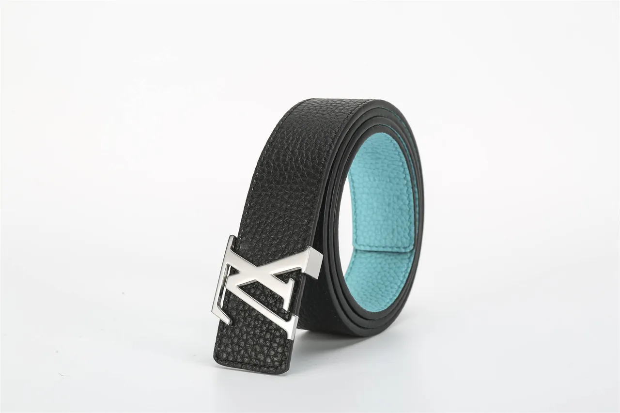 Louis Vuitton Black Silver Pebbled Monogram Buckle Leather Belt 4