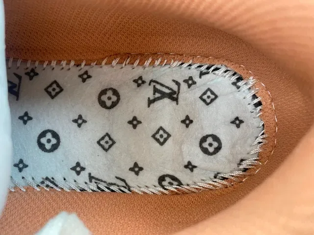 Louis Vuitton Brown Gold Monogram Canvas Embossed LV Logo Lifestyle Sneakers 8