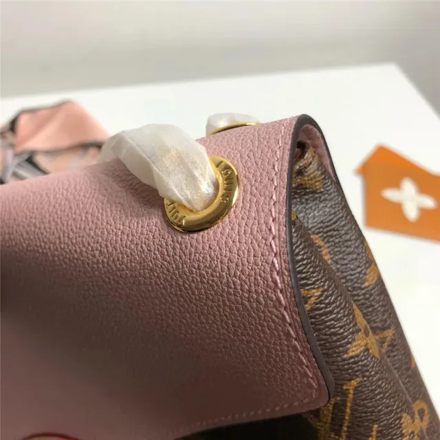 Louis Vuitton Bordeaux Marron Envelope Flap Monogram Canvas Sac à main 8