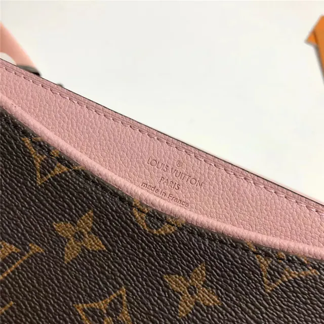 Louis Vuitton Bordeaux Marron Envelope Flap Monogram Canvas Sac à main 10