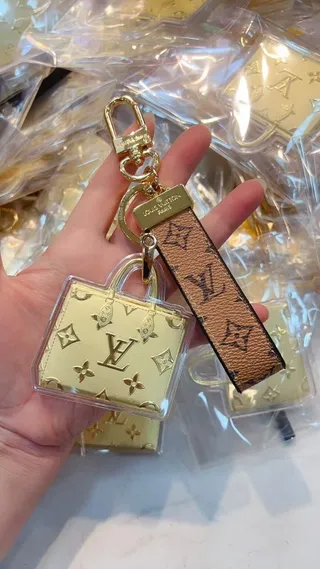 Louis Vuitton Gold Brown Miniature Structured Bag Monogrammed Handbag 2