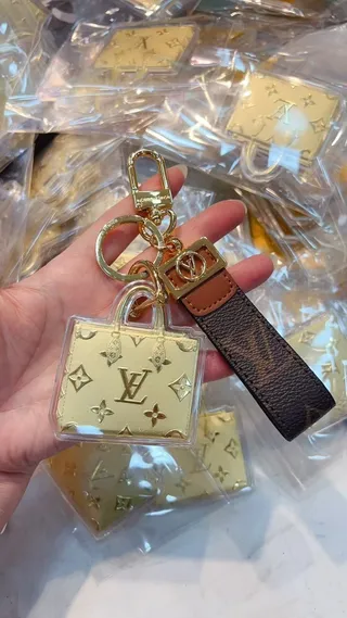 Louis Vuitton Gold Brown Miniature Structured Bag Monogrammed Handbag 4