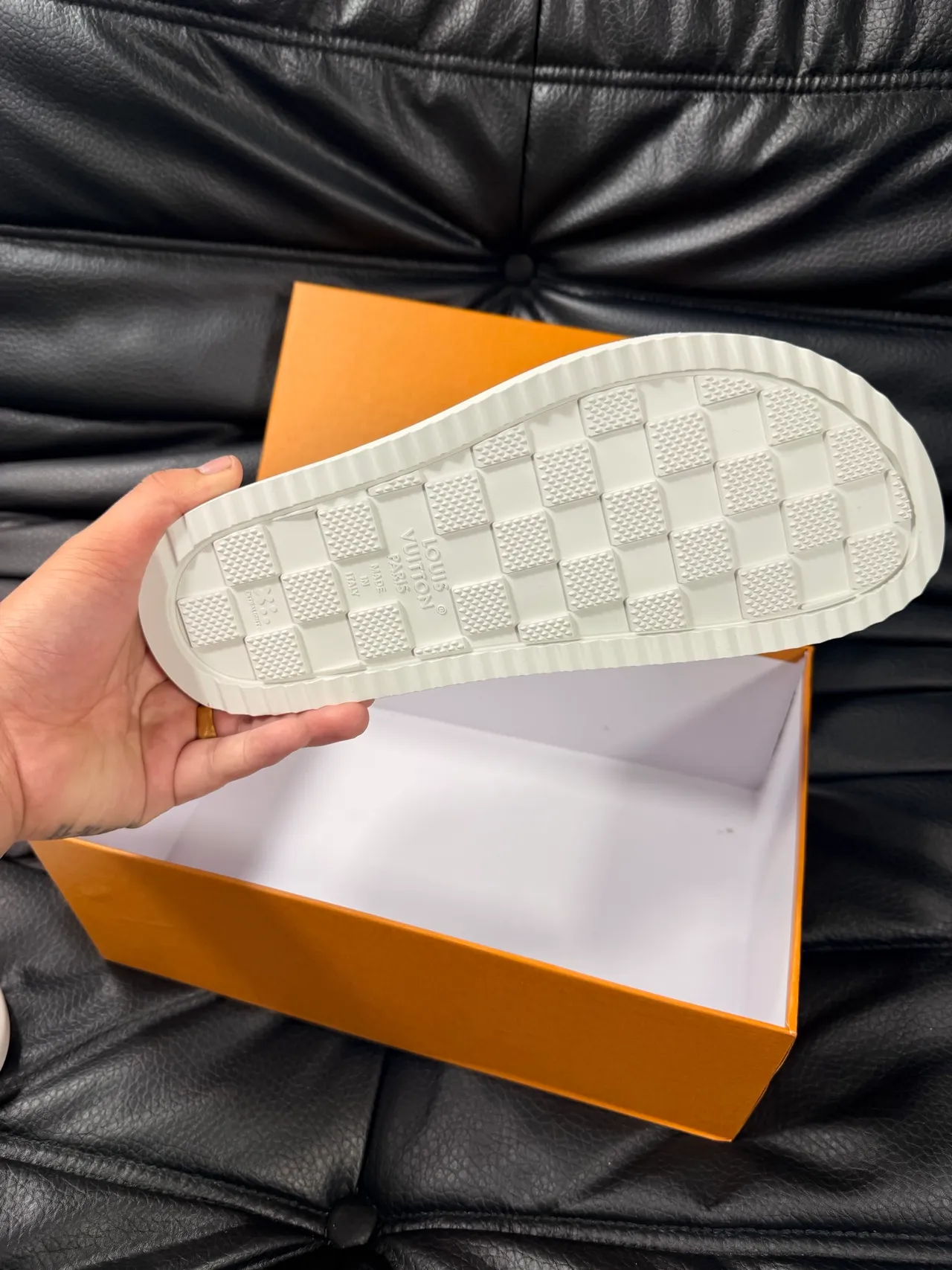 Louis Vuitton Green Monogram Slide Slipper 2