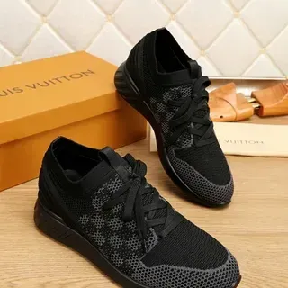 Louis Vuitton Monograma Knit Zapatillas Lifestyle Negro