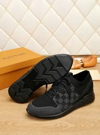 Louis Vuitton Knit Monogram Black Lifestyle Sneakers 5