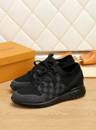 Louis Vuitton Knit Monogram Black Lifestyle Sneakers 8