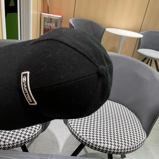 Louis Vuitton Logo Patch Wool Baseball Cap 5