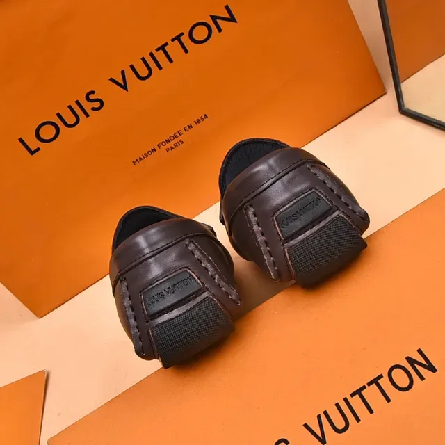 Louis Vuitton LV Loafer Brown Damier Ebène Canvas Loafers 2