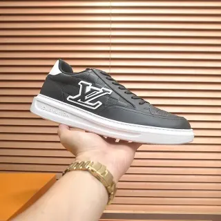 Louis Vuitton LV Trainer Black White Low-Top Monogrammed Lifestyle Sneakers