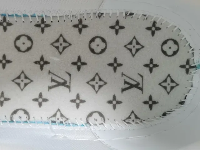 Louis Vuitton LV Trainer Blue White Layered Cage Construction Asymmetrical Strap System Lifestyle Sneakers 4