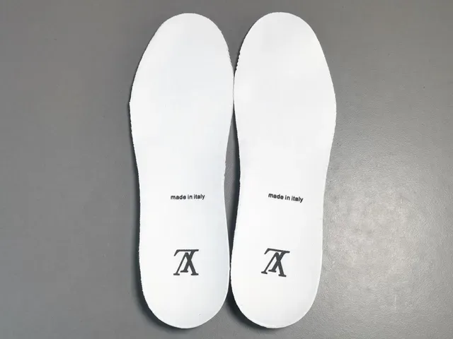Louis Vuitton LV Trainer Blue White Layered Cage Construction Asymmetrical Strap System Lifestyle Sneakers 8