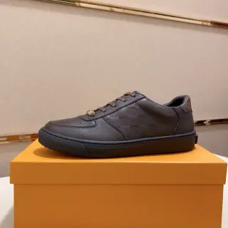 Louis Vuitton LV Trainer Marrom Escuro Monogram Tênis Lifestyle