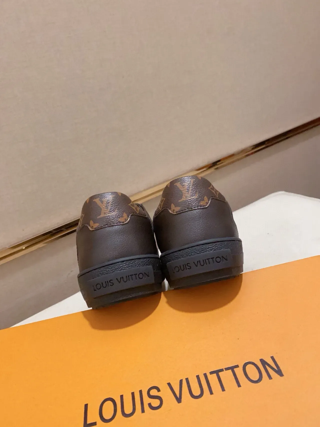 Louis Vuitton LV Trainer Dark Brown Monogram Lifestyle Sneakers 8