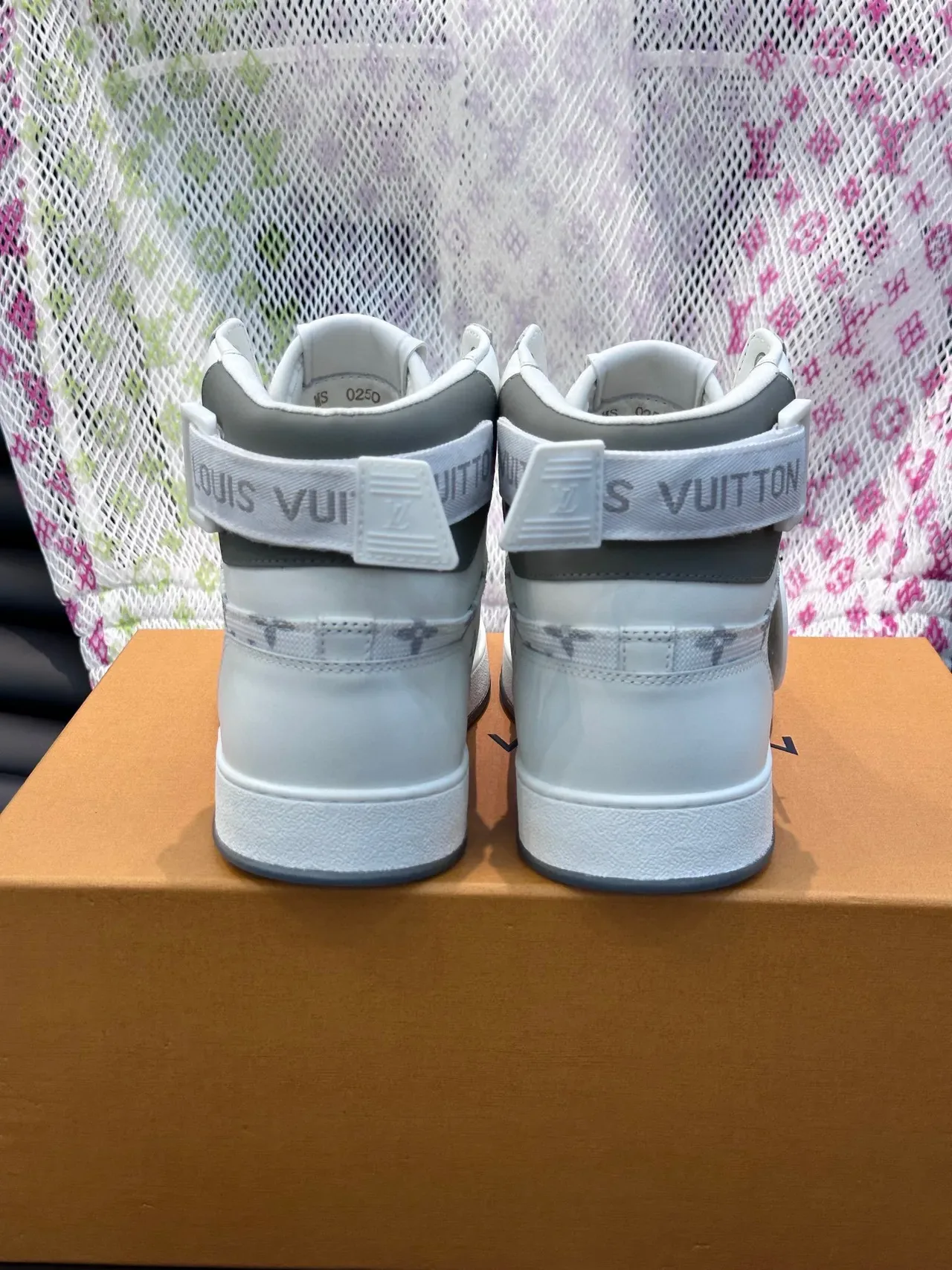 Louis Vuitton Monogram Canvas High-Top Lifestyle Sneakers 6