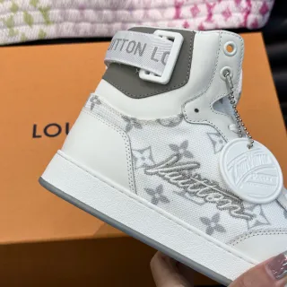 Louis Vuitton Monogram Canvas High-Top Lifestyle Sneakers